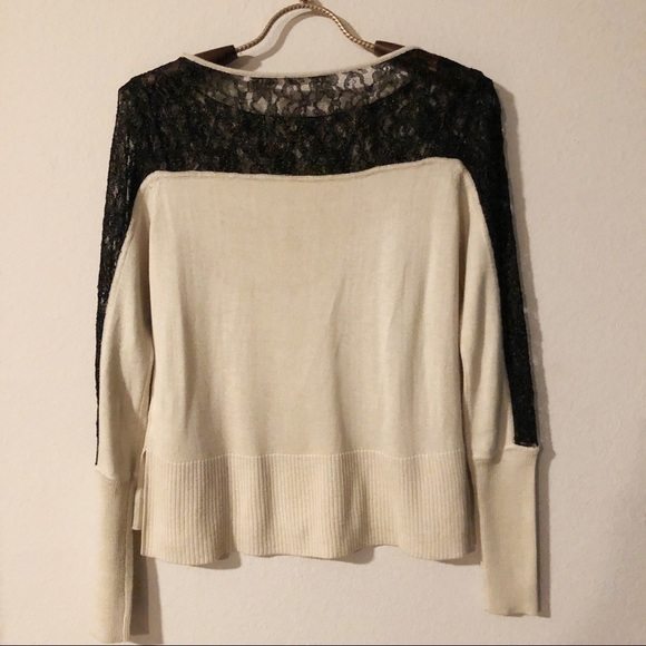RACHEL Rachel Roy lace trim sweater - Picture 7 of 14